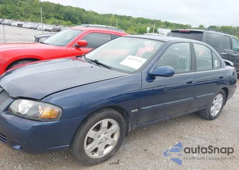 2006 Nissan Sentra 1.8S из США, поврежденный, VIN 3N1CB51D76L616685